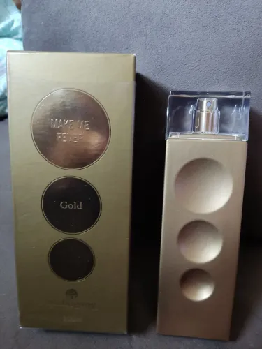 Perfume Feminino Make me fever gold Mahogany 
