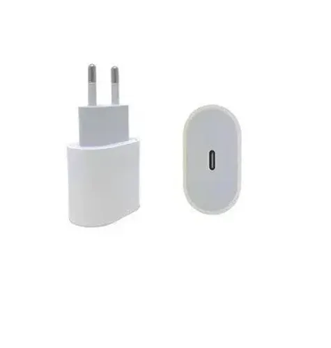Carregador iPhone X Xs Xr 11 SE X 12 Caixinha Usb-C Fonte 20w + Cabo Usb-C 1 Metro