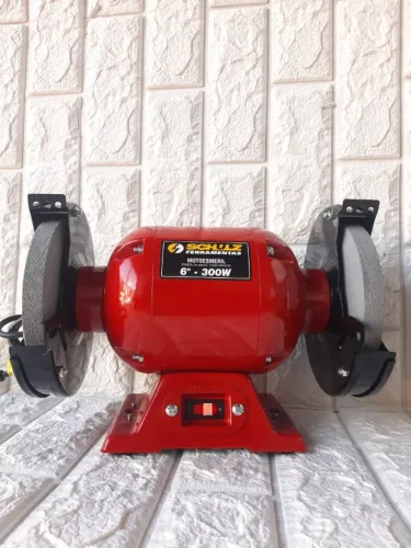 MOTOESMERIL SCHULZ 60Hz BANCADA P/METAIS 6POL. 300W