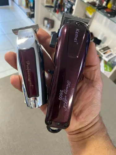 Maquina de corte e acabamento kemei profissional