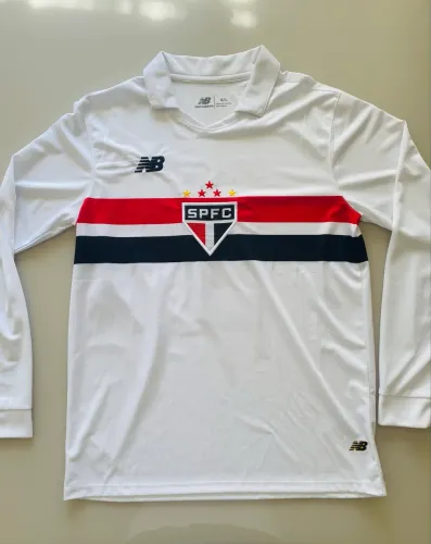 Camisa São Paulo FC manga longa New Balance