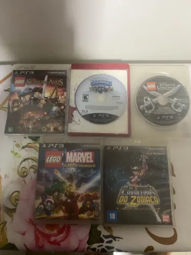 Jogos Ps3 infantis de 30 a 40 Reais cada