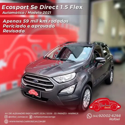 ECOSPORT SE AT 1.5 CINZA 2020/2021