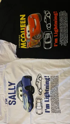 Camisetas Mcqueen & Sally