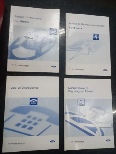 Manual do proprietario Ford fiesta 2005