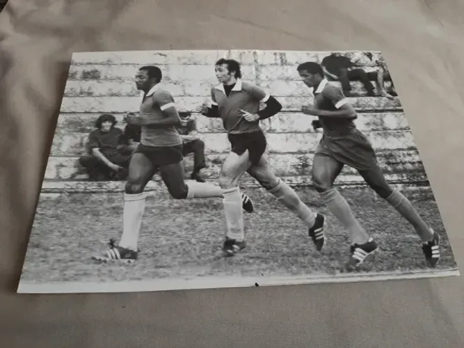 Foto Jairzinho Roberto Paulo Cesar - Botafogo 1970
