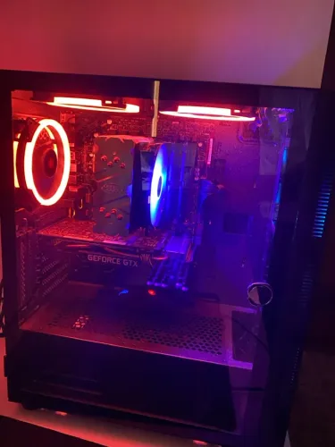 PC Gamer 1660 ryzen 5 3600 asusB450m gaming 256ssd+1tb hd