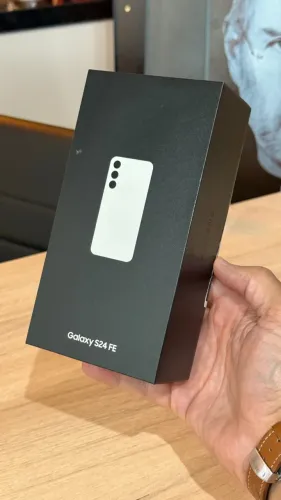 Samsung Galaxy S24 FE 128GB 5G 8GB Ram - Lacrado, com nota fiscal e 1 ano de garantia!