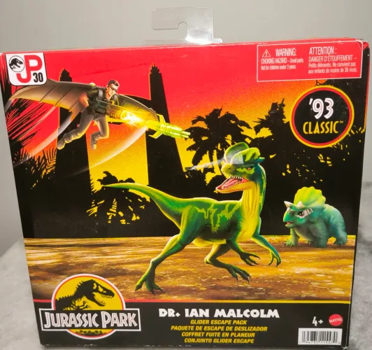 Jurassic park dr Ian Malcom classic 93 lacrado mattel