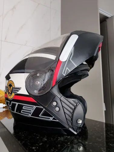Capacete HELT ESCAMOTEÁVEL VISEIRA INTERNA