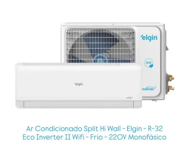 Ar Condicionado Split Hi Wall Elgin Eco Inverter II 12 mil Btus