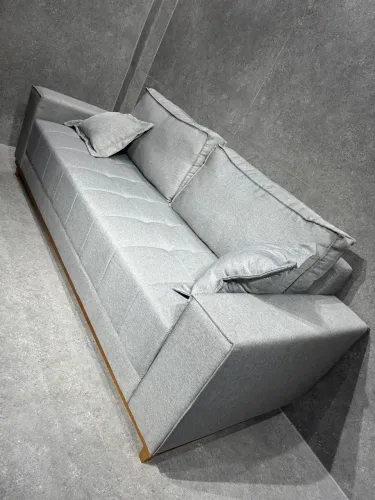 Sofá 3 lugares Tecido Linho modular