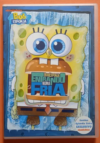 DVD Bob Esponja - Entrando Numa Fria