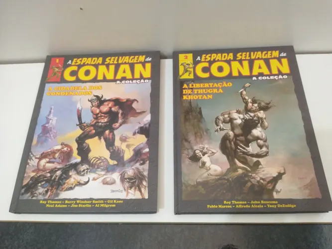 A espada selvagem de Conan vol. 1 e 2