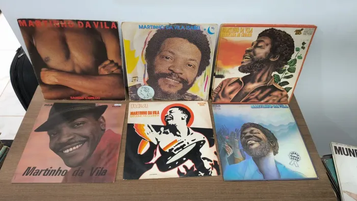 Coleção de Discos de Vinil LP do Martinho da Vila