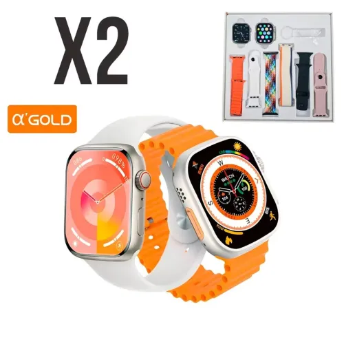 Smartwatch Agold RL-18 - Tela Curva e Carregamento Sem Fio - Novo na Caixa