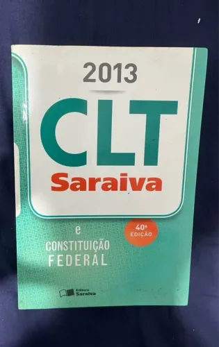 Livro - CLT saraiva e constituiçao federal