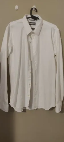 Camisa Reserva Oxford Branca - Tecido Premium - Tam M Slim (Como Nova)