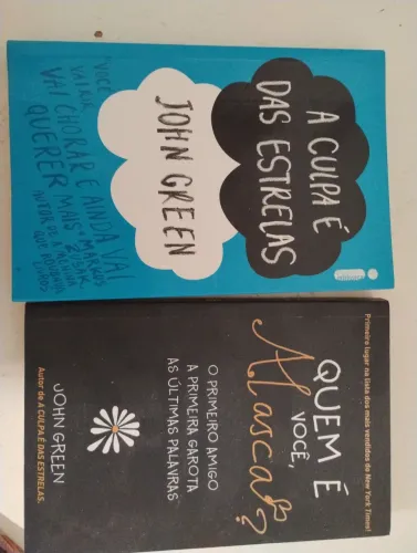 Dois livros por 25,00- John Green