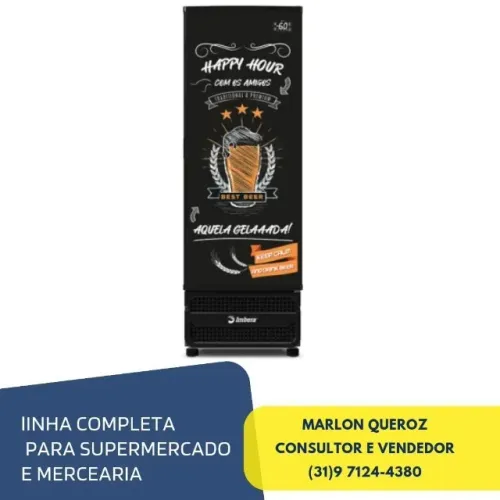 Cervejeira 560L Imbera Porta Cega