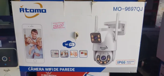 Câmera Wifi de Parede Atomo MO-9697QJ
