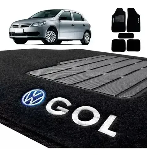 Tapetes Carpetes Específicos P/ Volkswagen Gol G5 G6 G7 G8 - 05 Peças