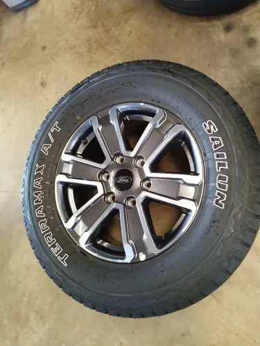 Rodas Ranger + Pneus 265/65/17