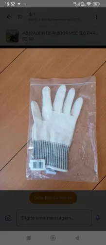 Luvas de segurança novas,  marca DeltaPlus/Wenaas