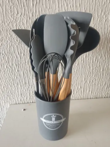 KIT UTENSÍLIOS EM SILICONE