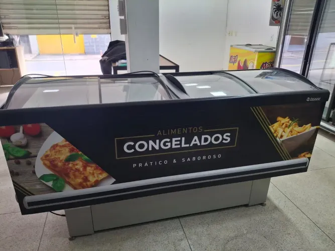 Vendo ilha para congelados nova