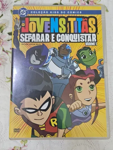 DVD Os Jovens Titãs - Separar e Conquistar - Volume 1