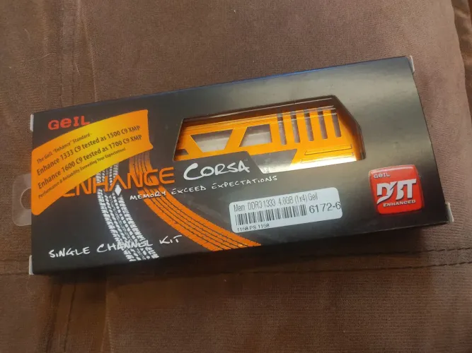 Memória RAM Geil Enhance Corsa DDR3 4GB 1333MHz