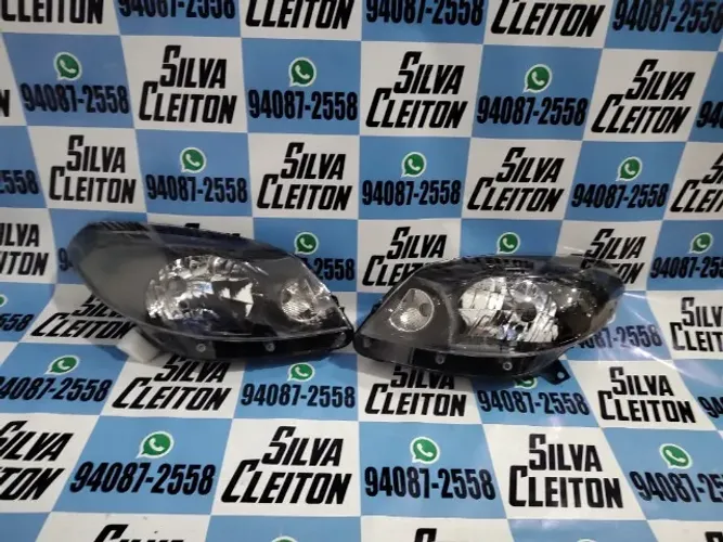 par farol sandero 2012 2013 2014 mascara negra