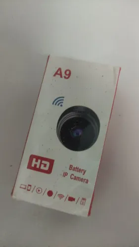 Câmera IP A9 HD - Segurança e praticidade!