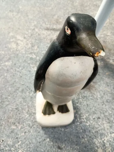Pinguim Decorativo Vintage