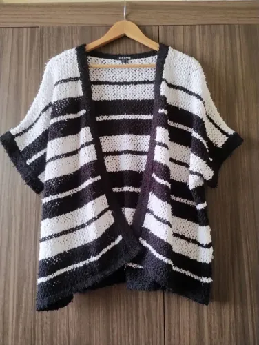 Cardigan listrado ZINZANE NOVO