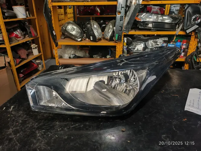 Farol esquerdo Hb20 2013 a 2019 máscara negra 