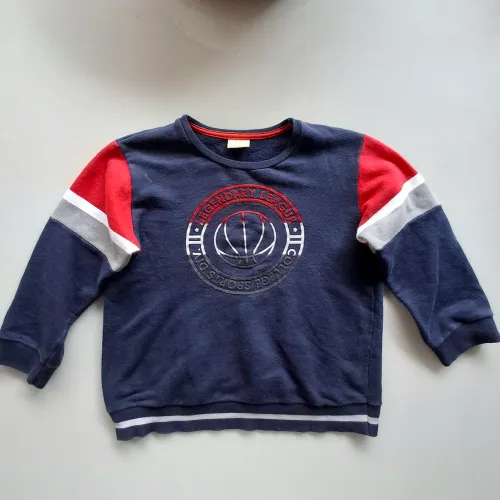 Blusa de Moletom Infantil Estilo Basquete