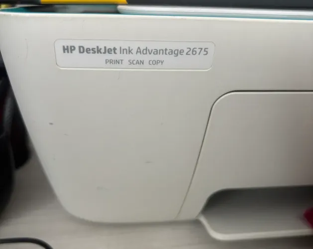 Multifuncional HP Deskjet Ink Advantage 2675 com Wi-Fi. 