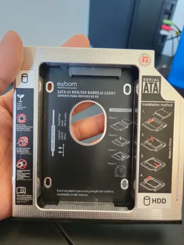 Caddy HD para Notebook 12,7 mm