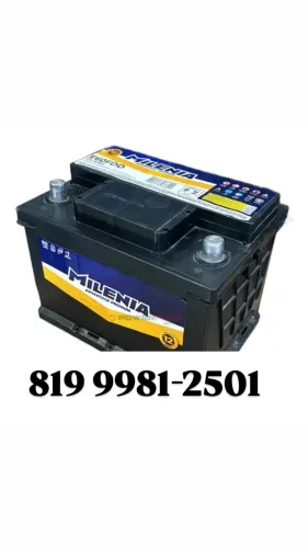 Bateria para carro Milenia 229,00 frete grátis