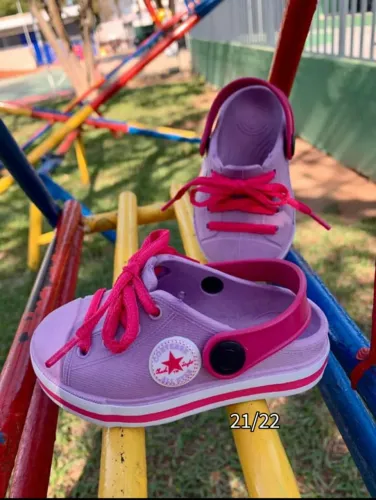 Calçado Croc palete infantil menina
