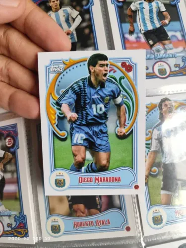 Cartas de Futebol - Diego Maradona 