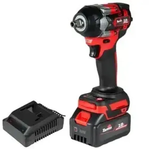 CHAVE DE IMPACTO TOYAMA C/1 BAT 18V 4AMP TBT18IW350-K4 3 VELOCIDADES -