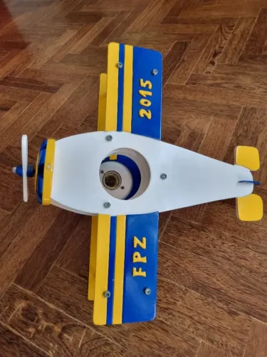 Luminaria infantil avião - tema Pequeno Príncipe 