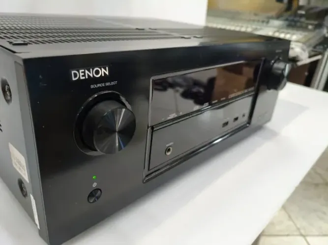 Receiver Denon AVR-X3000 - 7.2 com zona 2 semi-novo perfeito 