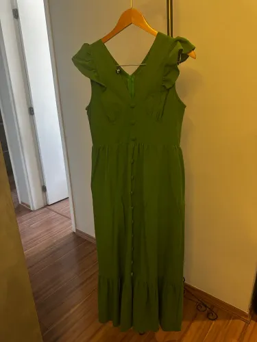 Vestido semi novo de linho 