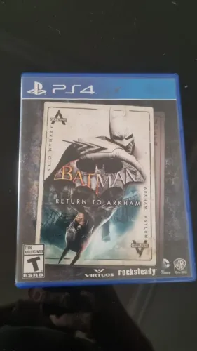 Jogo Batman Return to Arkham PS4 Mídia Física Original Impecável Usado