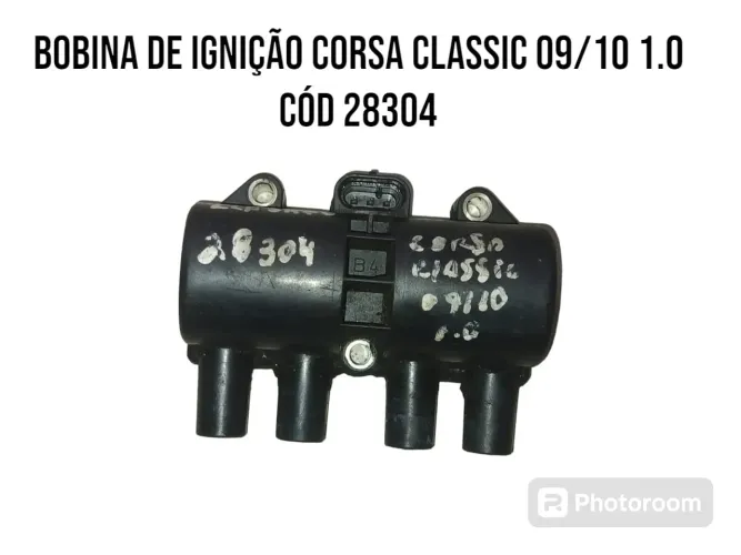 Bobina De Ignição Corsa Classic 09/10 1.0 Cod 28304