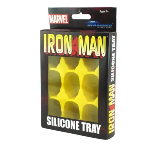 Marvel Iron Man Forma de Gelo Silicone Homem de Ferro